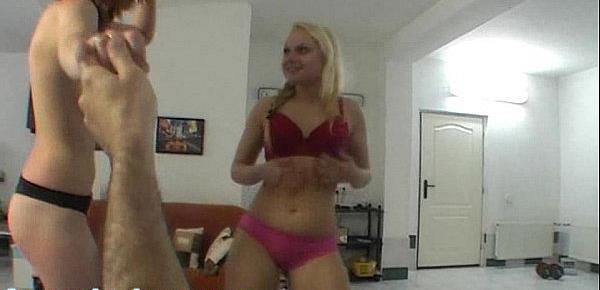  Naugthy czech teens doing lapdance and more